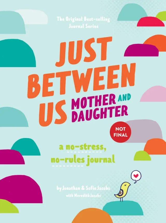 Abrams and Chronicle Just Between Us innbundet dagbok mor datter