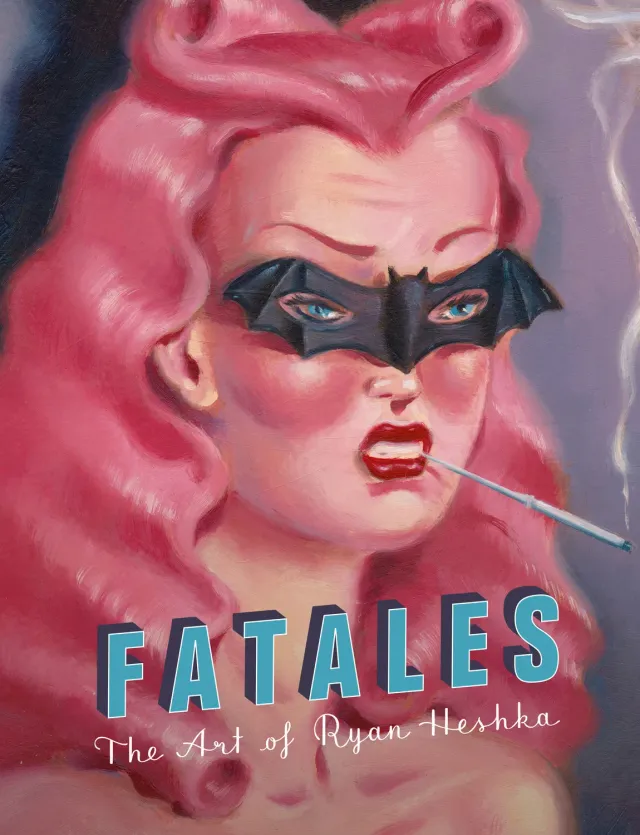 Abrams Fatales Ryan Heshka innbundet kunstbok