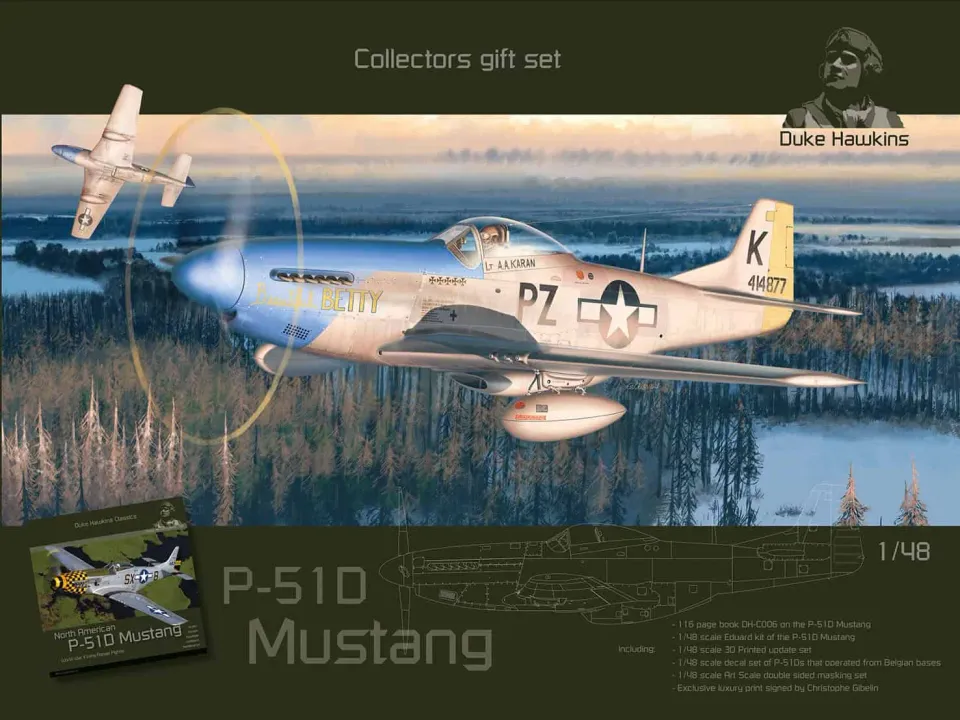 Duke Hawkins P-51D Mustang 1/48 gavesett