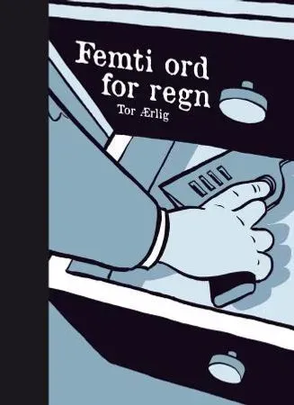 Bokia Femti ord for regn innbundet bok pent brukt krim