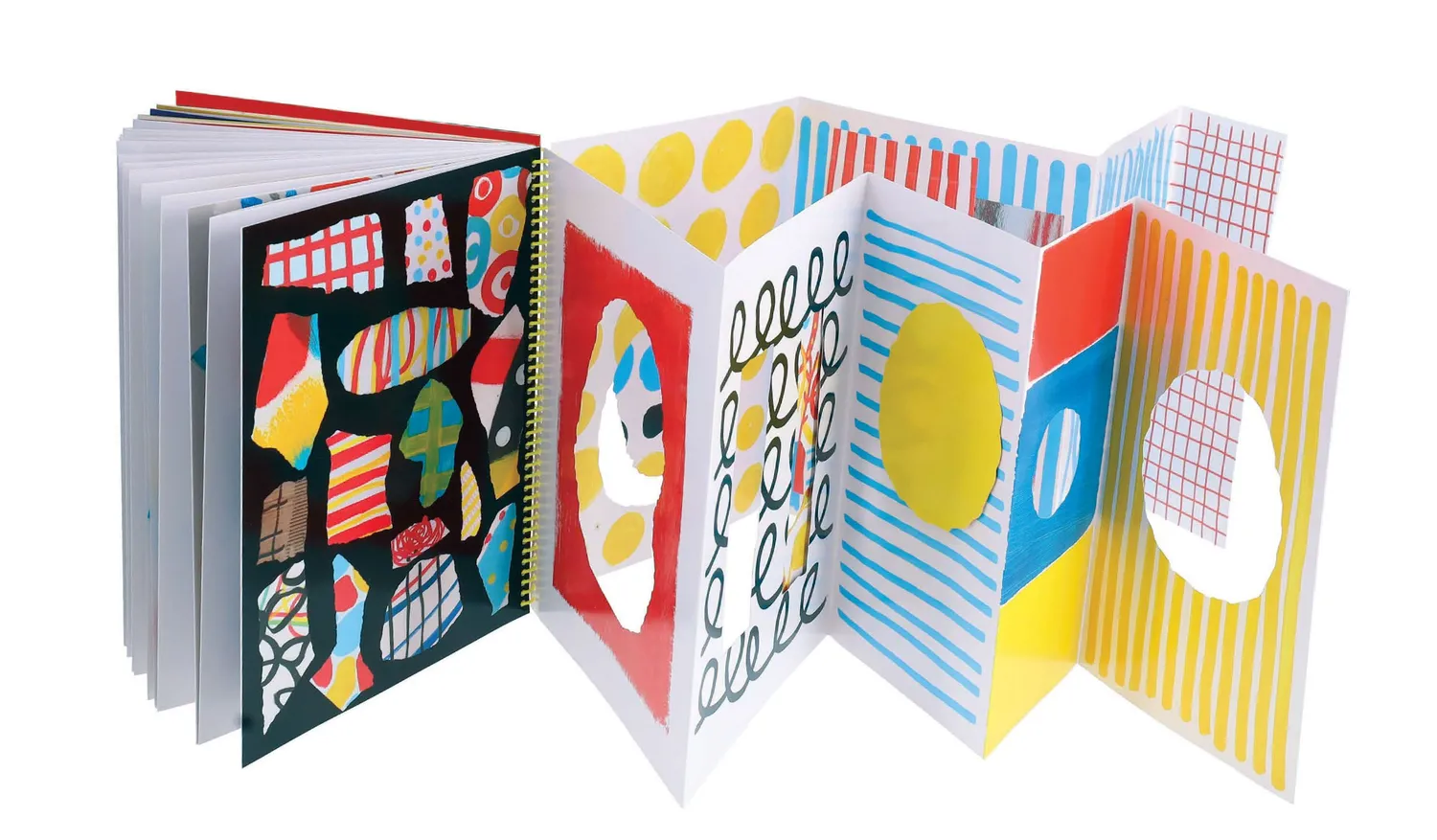 Abrams and Chronicle Museum in a Book Hervé Tullet aktivitetsbok