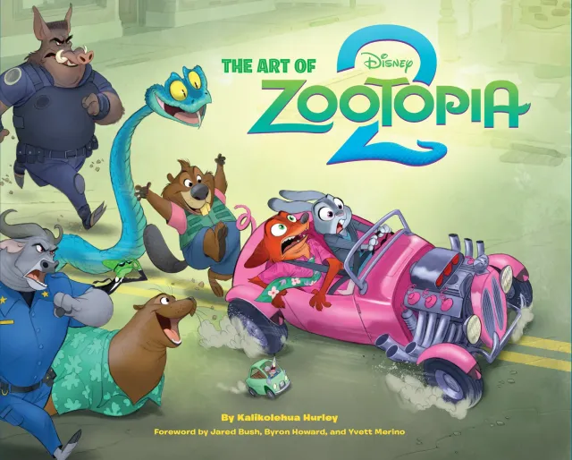 Disney Art of Zootopia 2 innbundet kunstbok Abrams