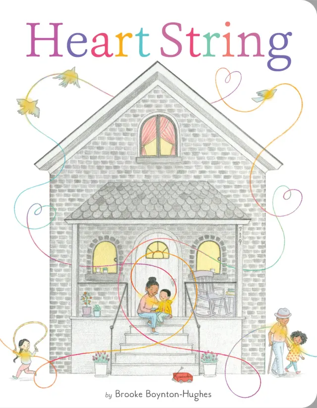 Chronicle Books Heart String pappbok med preget snor