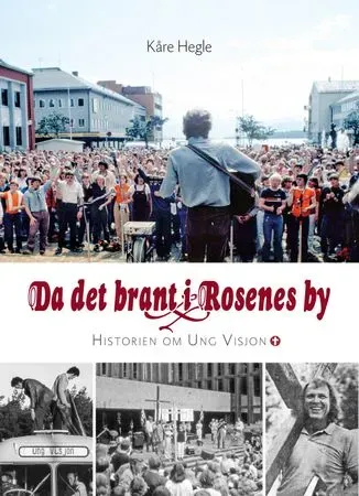 Bokia Da det brant i rosenes by innbundet bok brukt Molde