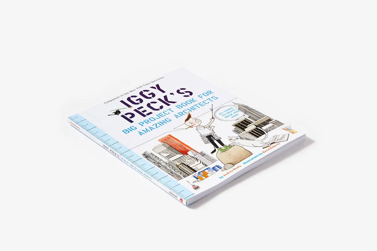 Abrams Iggy Peck Big Project Book pocketbok arkitekt STEM