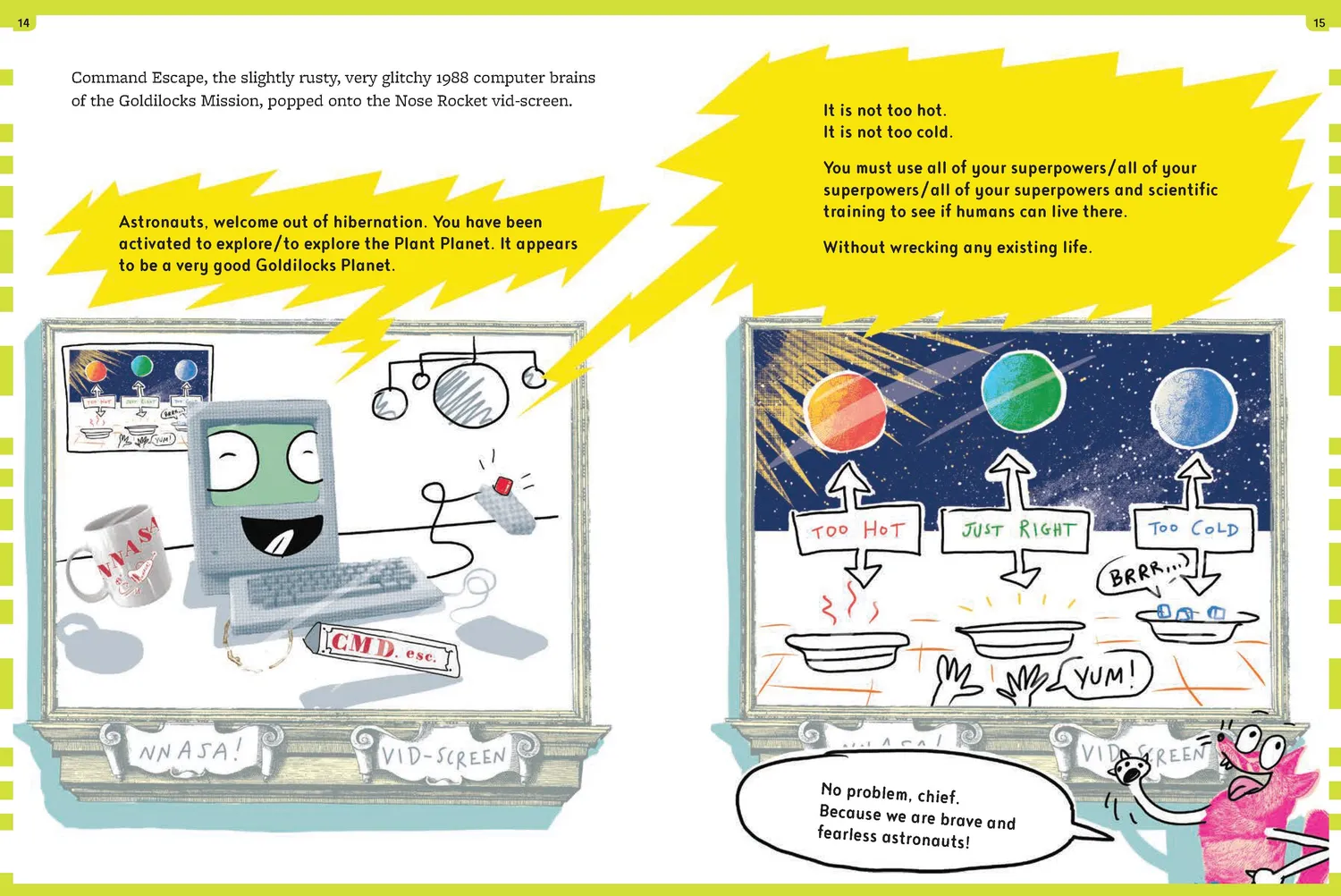 Abrams and Chronicle AstroNuts Mission One Plant Planet pocketbok