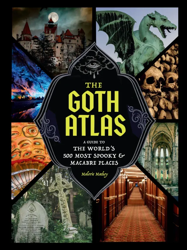 Chronicle The Goth Atlas reisebok innbundet skrekk steder