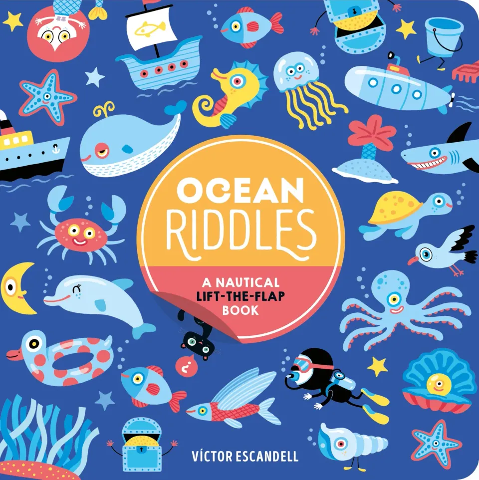 Chronicle Books Ocean Riddles klaffebok hav