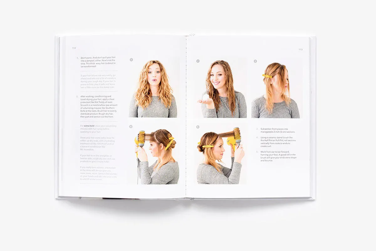 Drybar Guide to Good Hair for All innbundet bok blowout