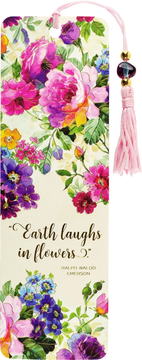 Peter Pauper Press Peony Garden bokmerke med perler