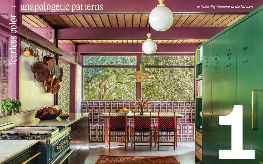 Uncommon Kitchens interiørbok innbundet kjøkken