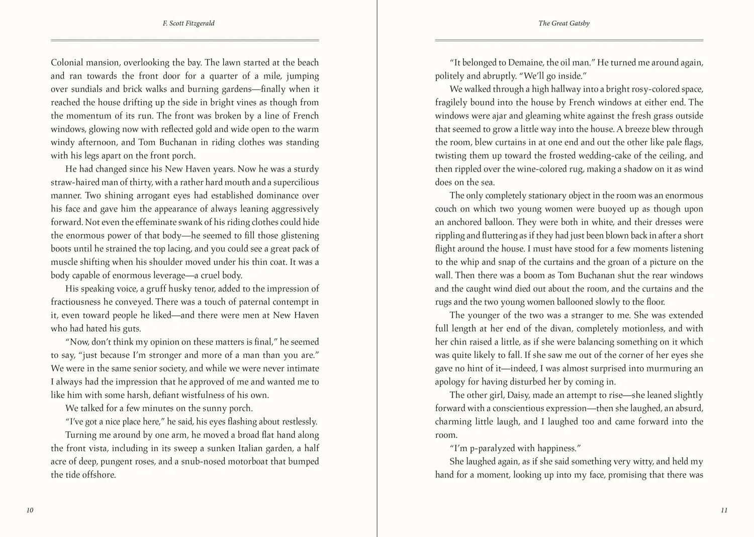 Peter Pauper Press The Great Gatsby bok innbundet gave