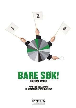 Bokia Bare søk! heftet pent brukt med markeringer