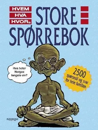 Bokia Hvem hva hvors store spørrebok 9 innbundet norsk