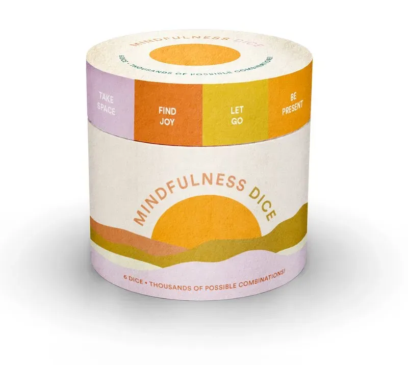 Mindfulness Dice spill 6 terninger – meditasjon