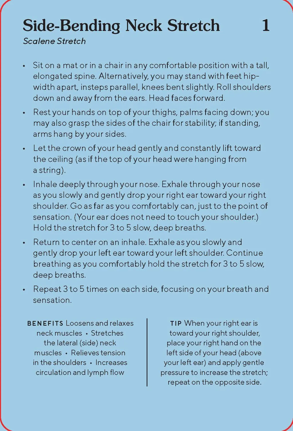 Abrams and Chronicle The Stretch and Breathe Deck kortstokk 60 kort
