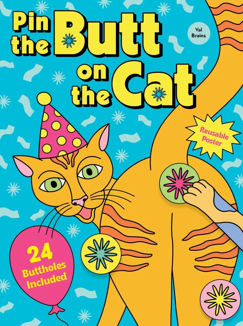 Chronicle Pin the Butt on the Cat selskapsspill fest