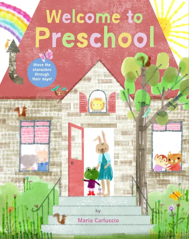 Chronicle Books Welcome to Preschool kartongbok interaktiv