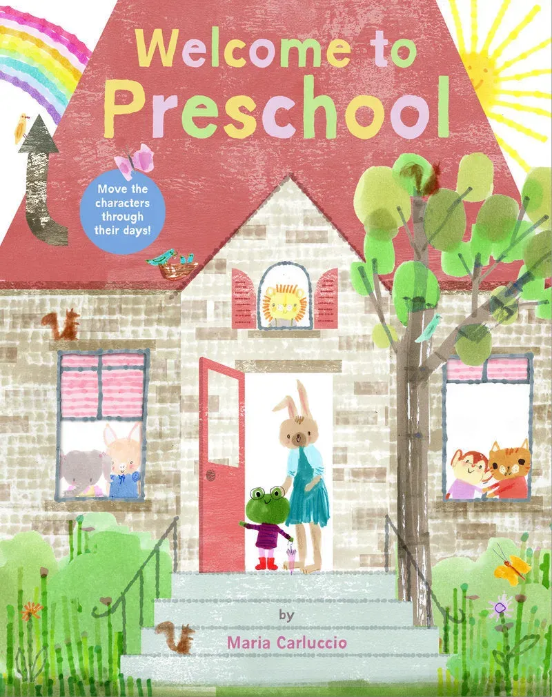 Chronicle Books Welcome to Preschool kartongbok interaktiv