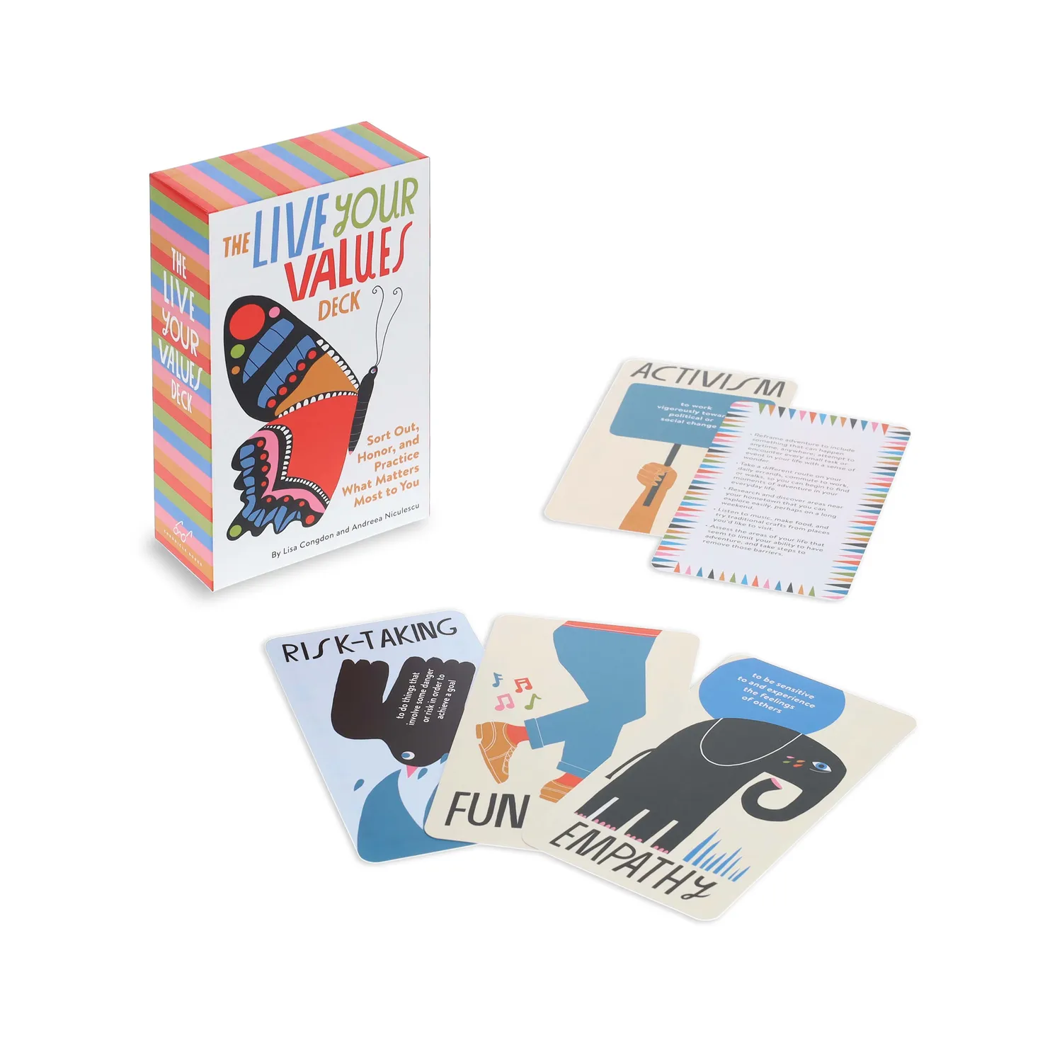 Chronicle Books The Live Your Values Deck kortstokk 78 kort