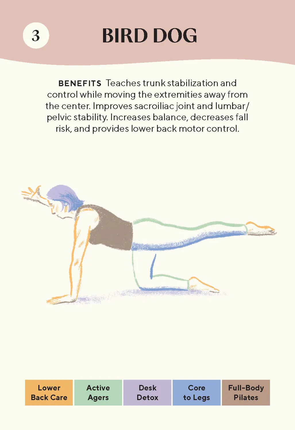 Chronicle Books The Everyday Pilates Deck kortstokk 50 øvelser