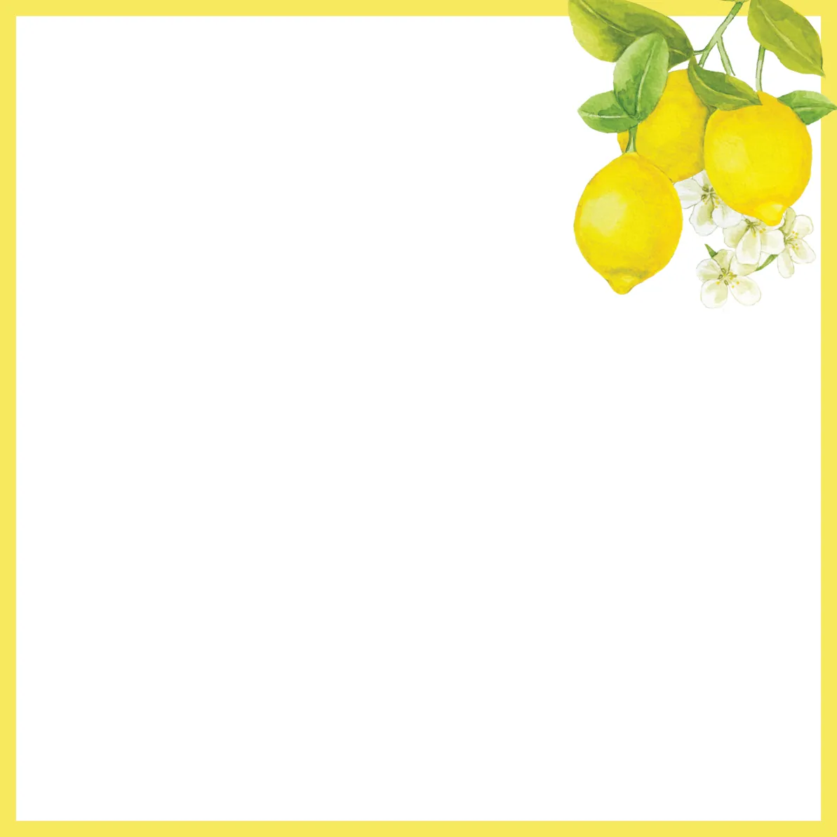 Peter Pauper Press Amalfi Lemons notatblokk 250 ark