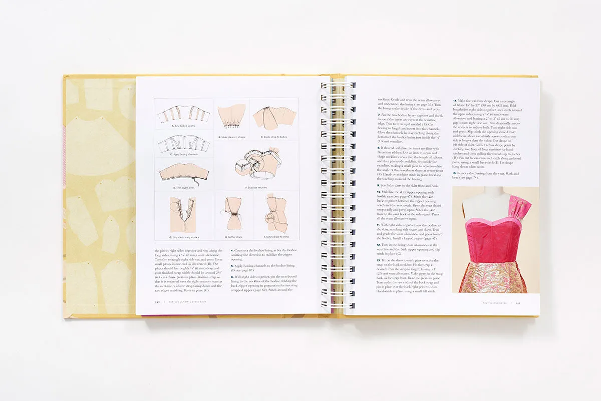 Gertie Ultimate Dress Book sybok vintagekjoler innbundet