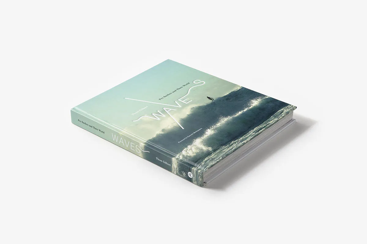 Thom Gilbert Waves fotobok innbundet surfing