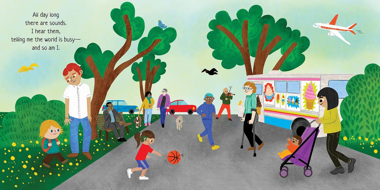 Abrams Are You Listening Picture Book barnebok innbundet