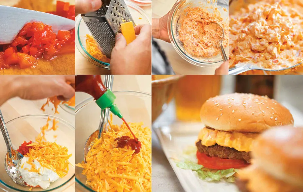 Abrams Great American Burger Book kokebok innbundet regional