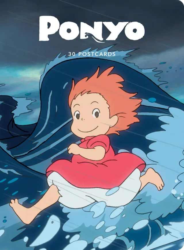Studio Ghibli Ponyo postkortbok 30 postkort Miyazaki