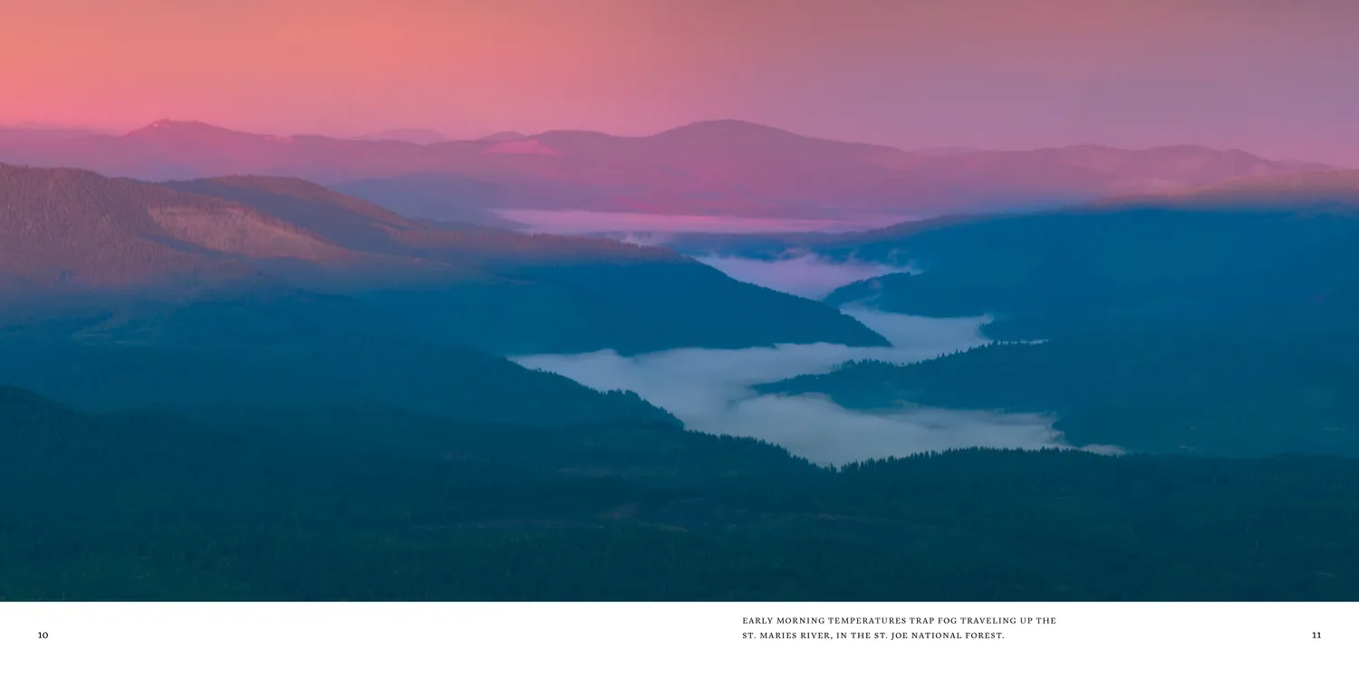 Idaho Discover the Gem State innbundet fotobok natur