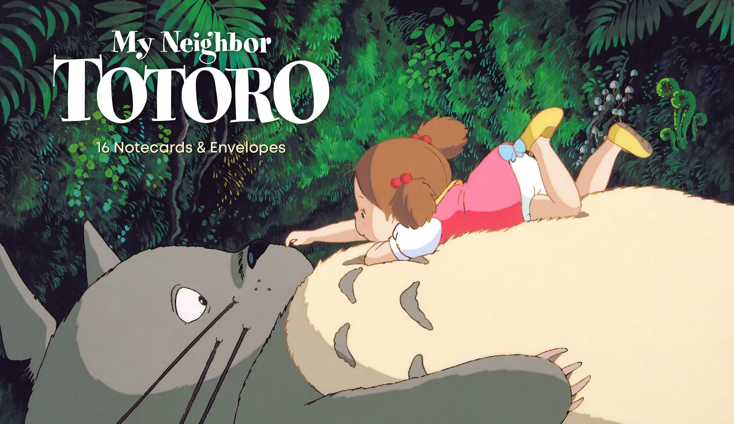 Studio Ghibli Totoro notatkort 16-pakning gave