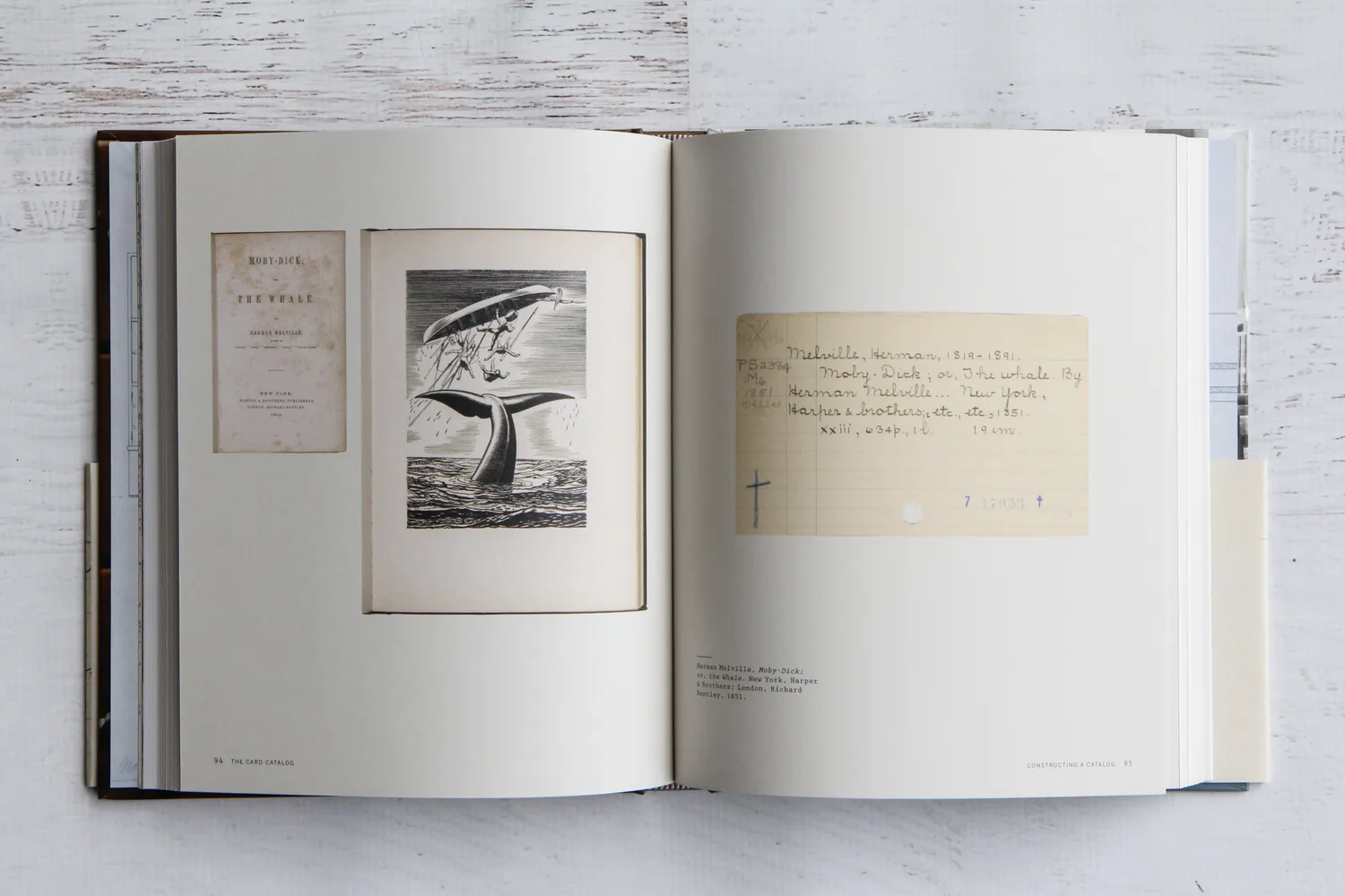 Abrams and Chronicle Card Catalog bok innbundet bibliotek