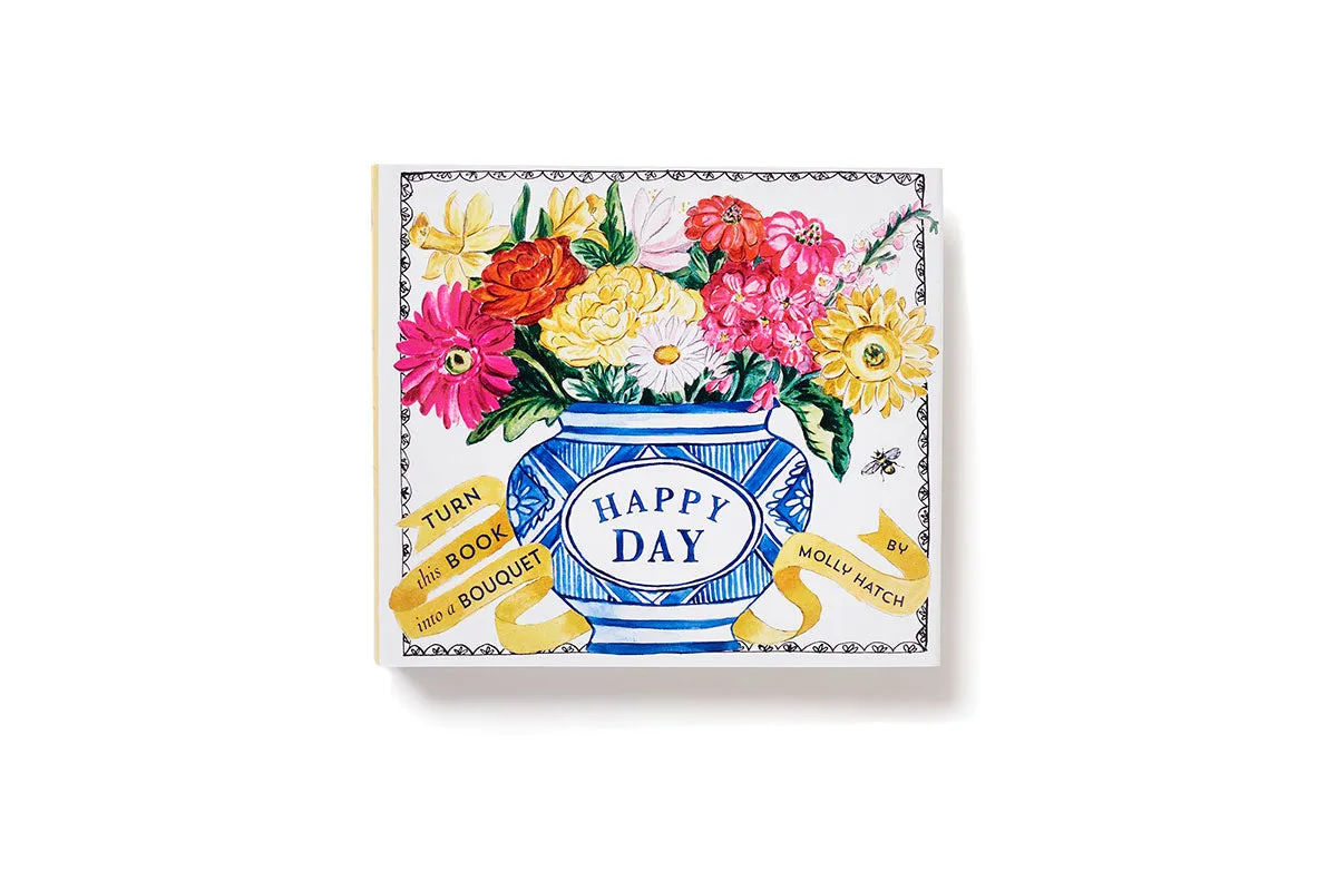 Abrams & Chronicle Books UpLifting Editions Happy Day bok bukett pop-up