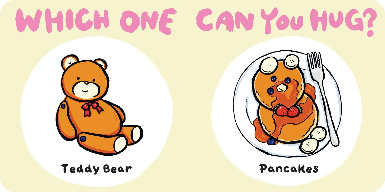 Abrams & Chronicle Books Which One Can You Hug? pappbok 0–3 år