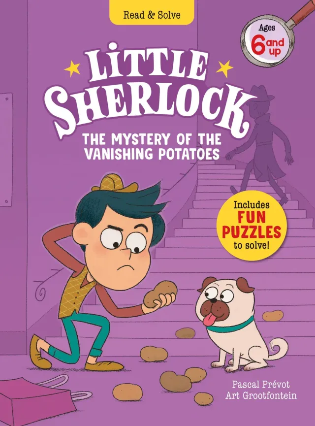 Little Sherlock Vanishing Potatoes barnebok 6 år