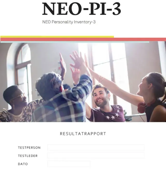 Hogrefe NEO-PI-3 Resultatrapport tilbakemelding 10-pk