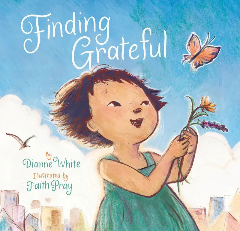 Chronicle Books Finding Grateful innbundet bildebok takknemlighet