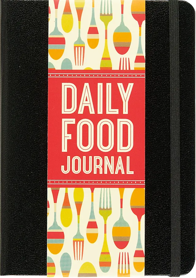 Peter Pauper Press Daily Food Journal matdagbok 192 sider