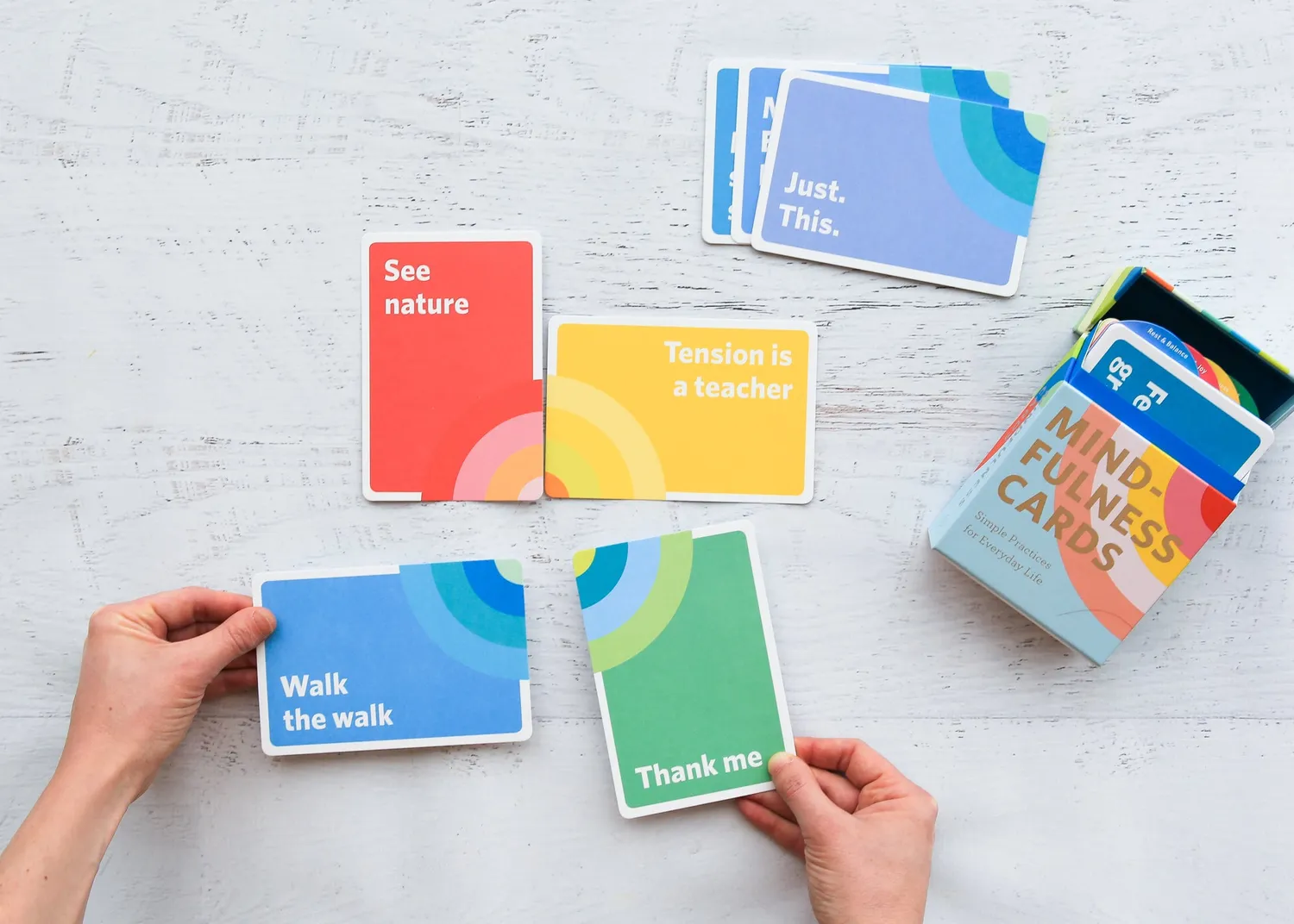 Chronicle Mindfulness Cards kortstokk 50 øvelser