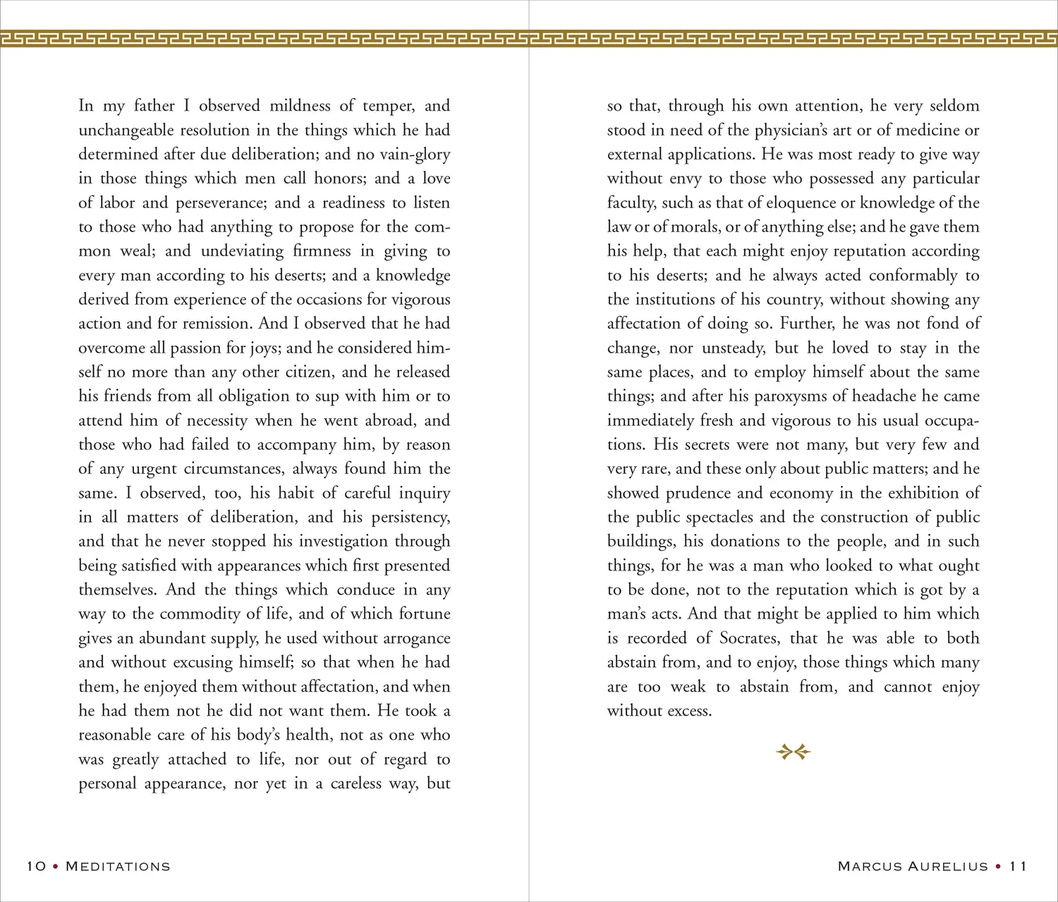 Peter Pauper Press Meditations Marcus Aurelius innbundet gavebok