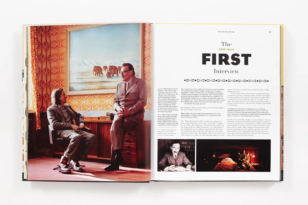 The Wes Anderson Collection Grand Budapest Hotel filmbok innbundet