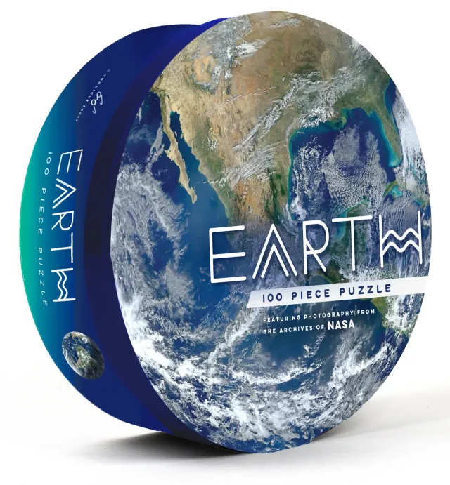 Chronicle Earth puslespill 100 brikker rundt NASA