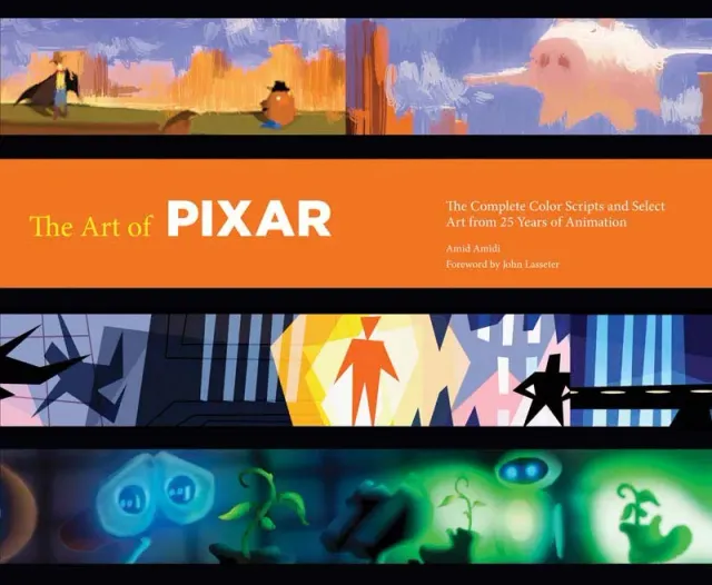 Abrams The Art of Pixar 25th Anniversary innbundet bok
