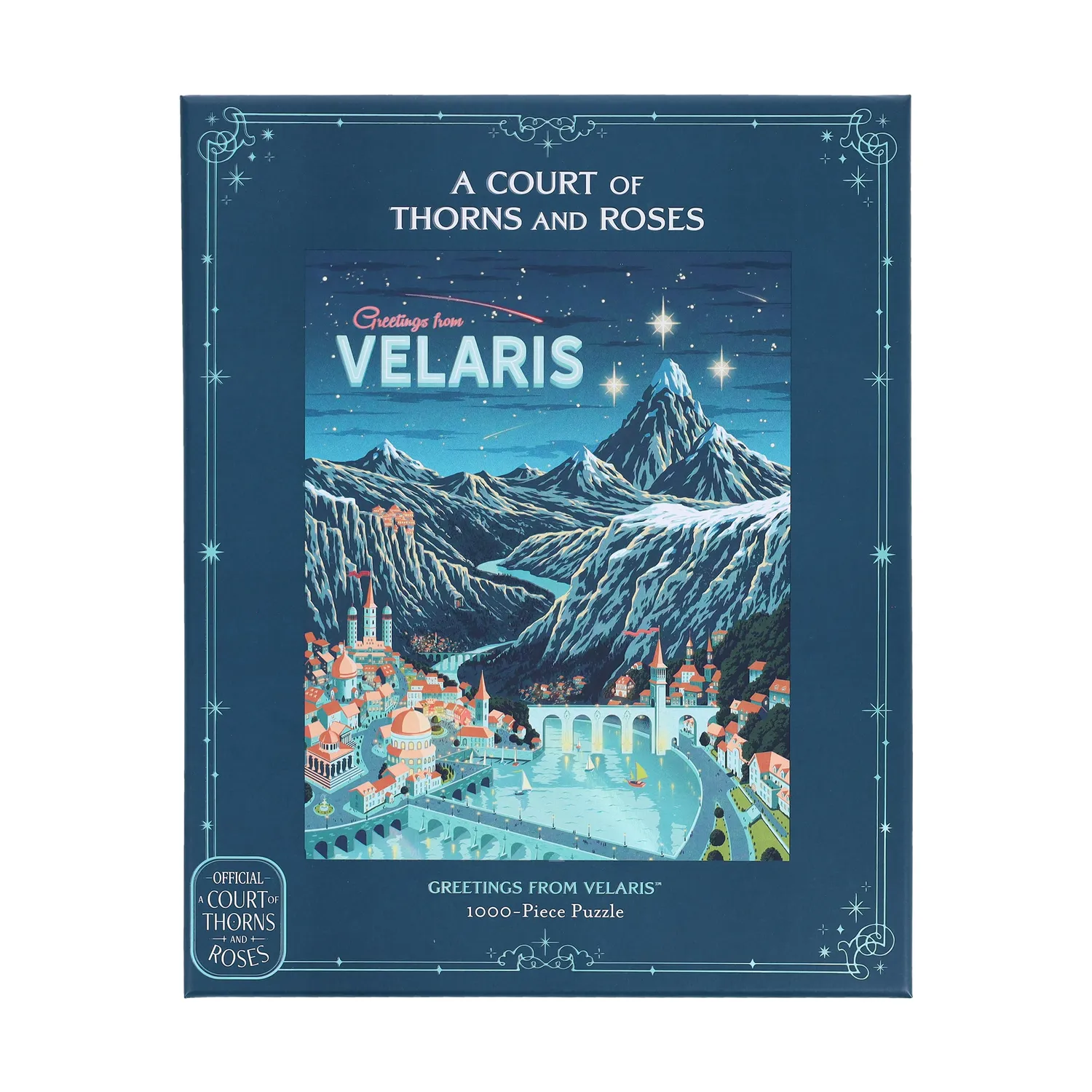 Sarah J. Maas Velaris puslespill 1000 brikker ACOTAR