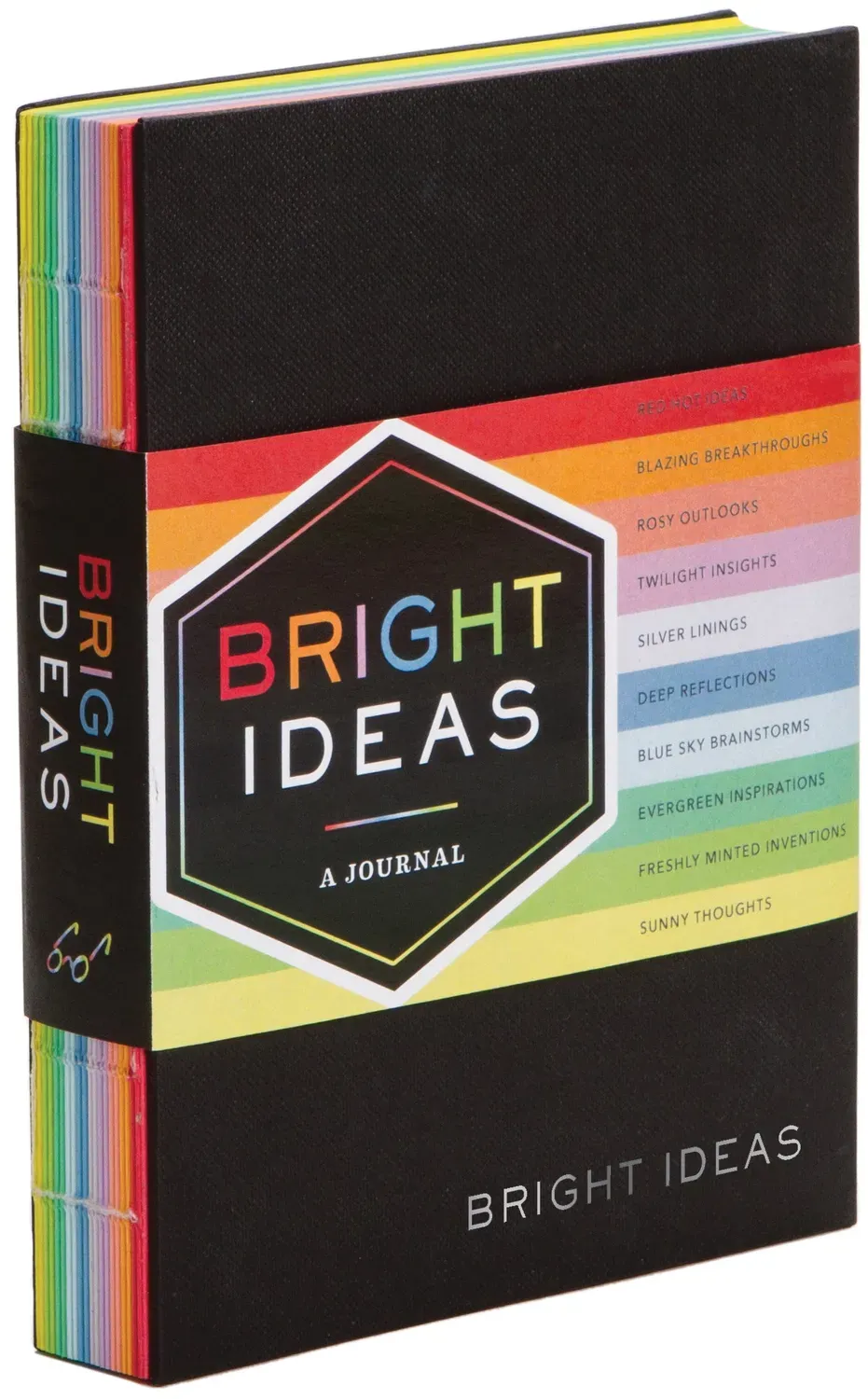 Chronicle Books Bright Ideas Journal notatbok farget