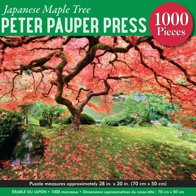 Peter Pauper Press Japanese Maple puslespill 1000 gave