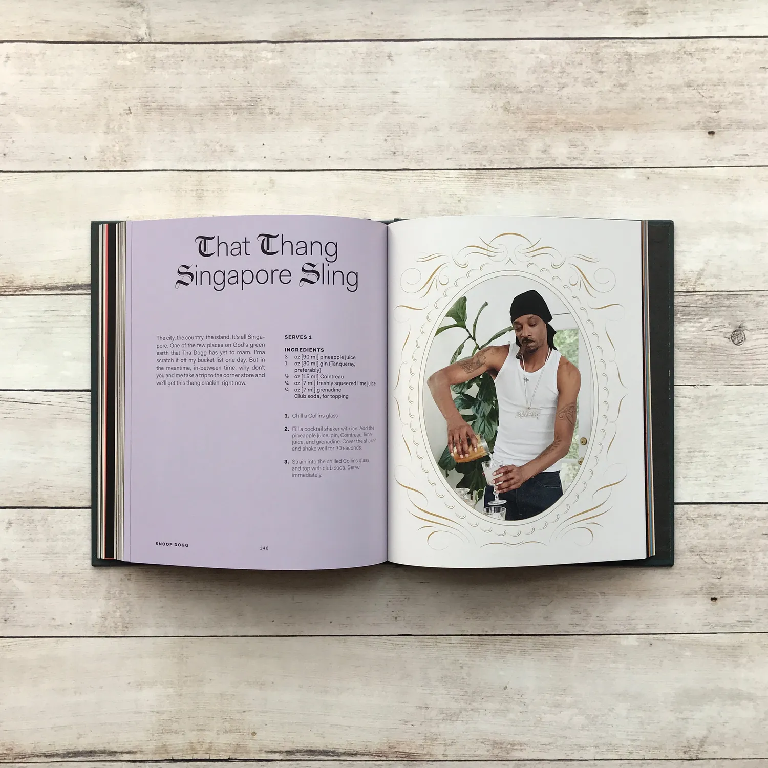 Snoop Dogg From Crook to Cook innbundet kokebok 50 oppskrifter