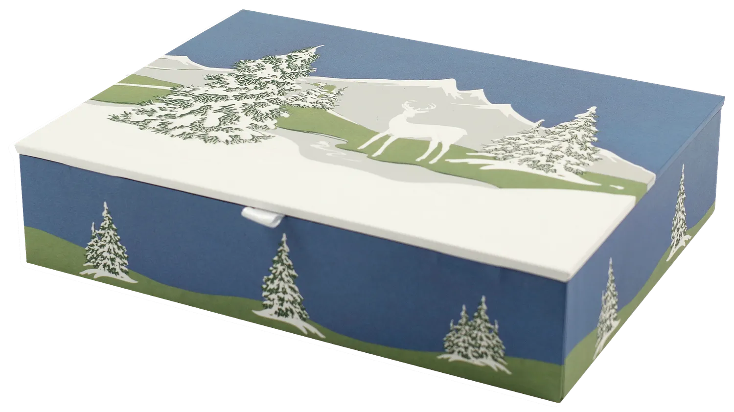 Peter Pauper Press Snowy Mountains julekort 20-pk